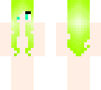 green hair