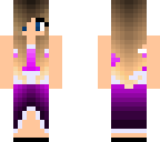 purple dress girl