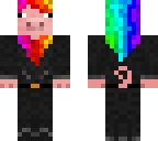 rainbow pig