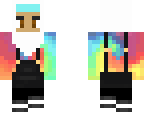 rainbow swirl overall
