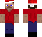 red steve christmas theme