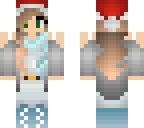 snowy santa