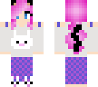 the kawaii girl pajamas as a cat