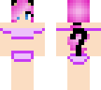 the kawaii girl swimsuit as a cat