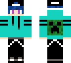 blue hoodie