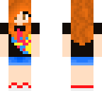 girl with curly red hair