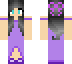 purple dress