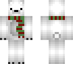xmas polar bear