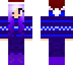 yuka santa hat with sweater