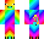 3d rainbow pig