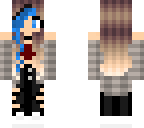 blue hair