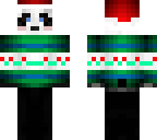 fixed christmas panda