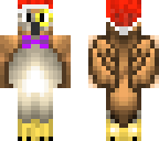 mamabird with hat