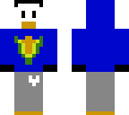 penguin with merch