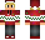 blonde ugly sweater