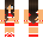 cheer leader or christmas girl