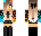 edited wolf and fire girl