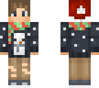 festive snowman boy