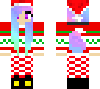fox girl xmas