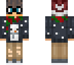 hooman with christmas hai