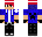 kerst blue guy