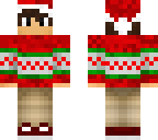 my second christmas skin
