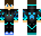 the blue man