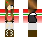 x-mas wolf girl