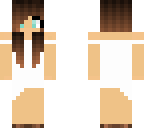 a white dress