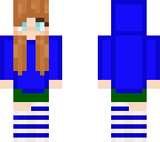 blue girl