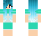 blue girl