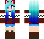 christmas sweater girl