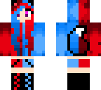 fire and ice fox girl