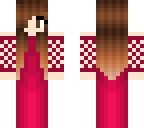 magenta dress