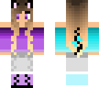 purple shimmer star