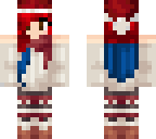 red with blue