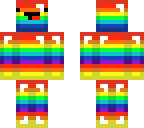 shiny rainbow man