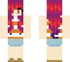 sunset haired girl