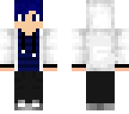 white hoodie boy