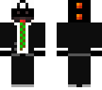 black yoshi with sui and minecraft color tie