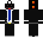 blue tie black yoshi