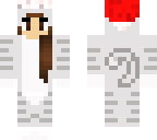christmas cat girl