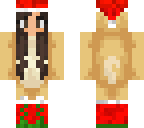 christmas dog girl