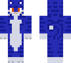 dark blue cat with orange eyes