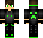 green and white guy