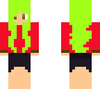 lime hair
