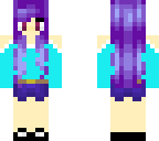purple hair