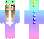 slightly edited dino girl