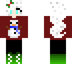snow man sweater