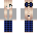 blue plaid